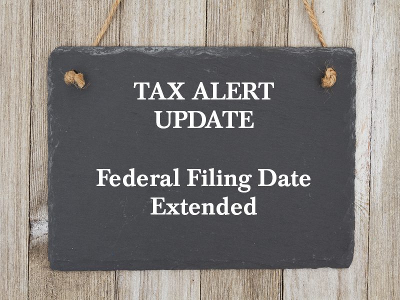 federal filing date extended