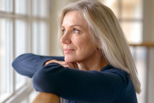 woman thinking about tax planning