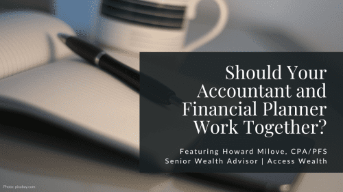 financial team working together