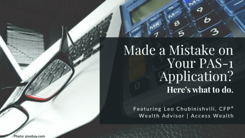 PAS-1 Application Rules