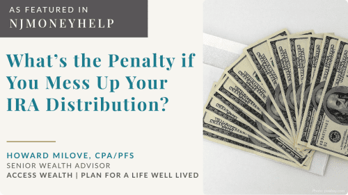 penalty for missed IRA required minimum distribution