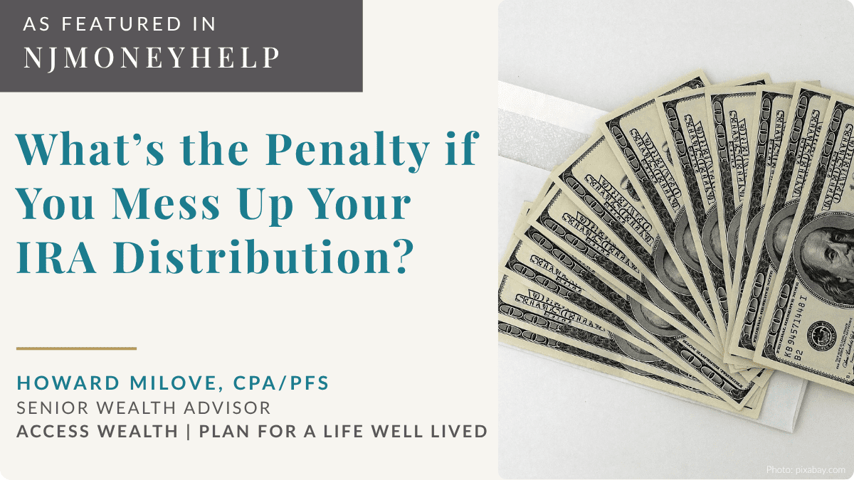 penalty for missed IRA required minimum distribution