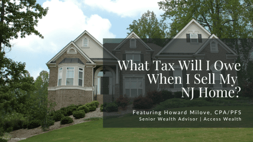 Tax on NJ Home Sale