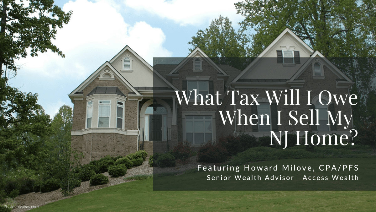 Tax on NJ Home Sale