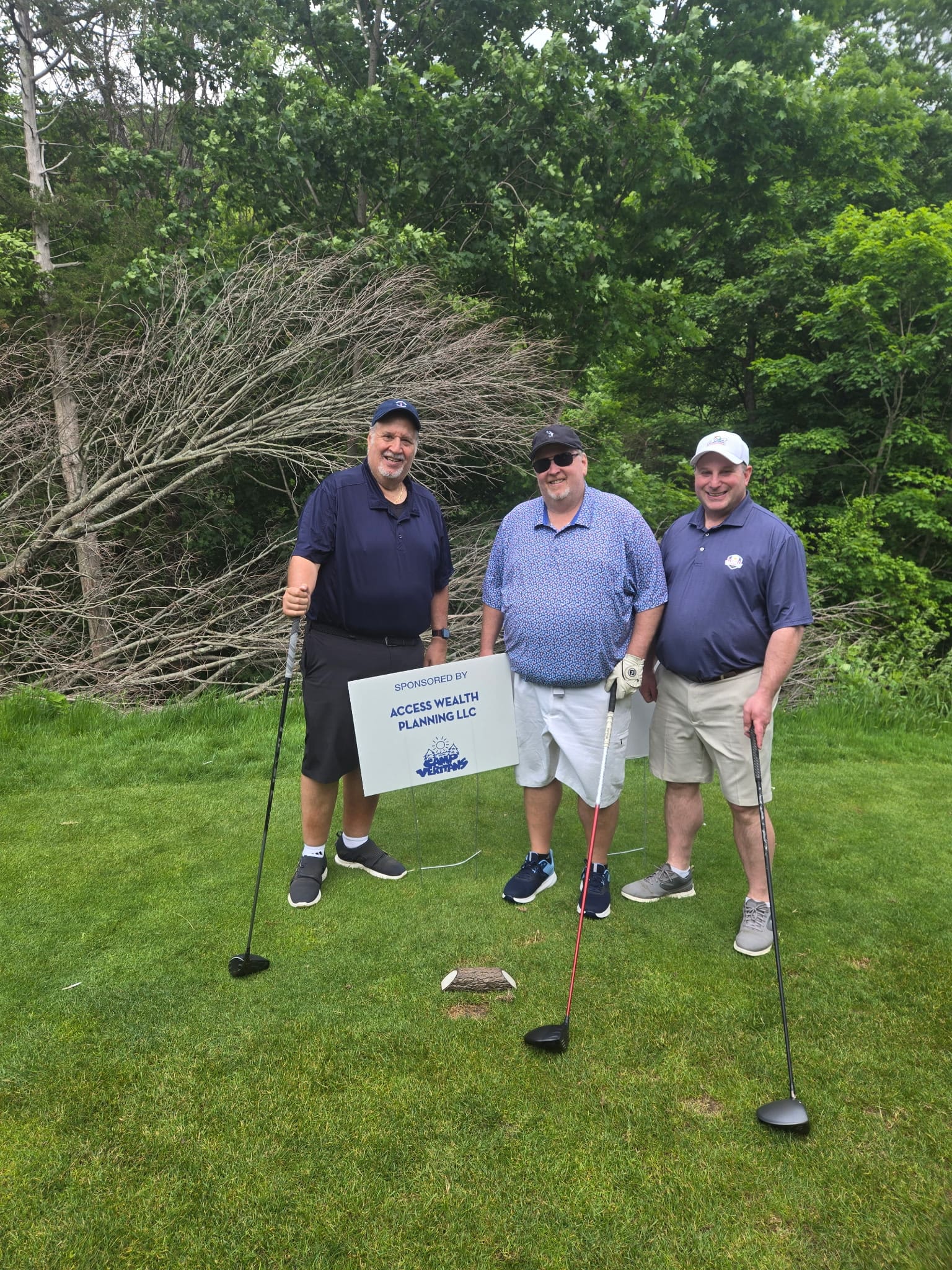 Access Wealth Supports Camp Veritans Charity Golf Outing