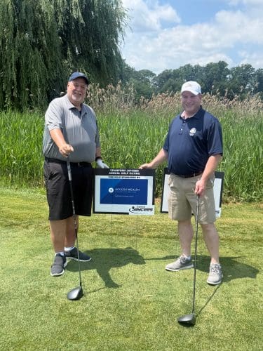Howard Hook and Howard Milove Support Cranford Jaycees