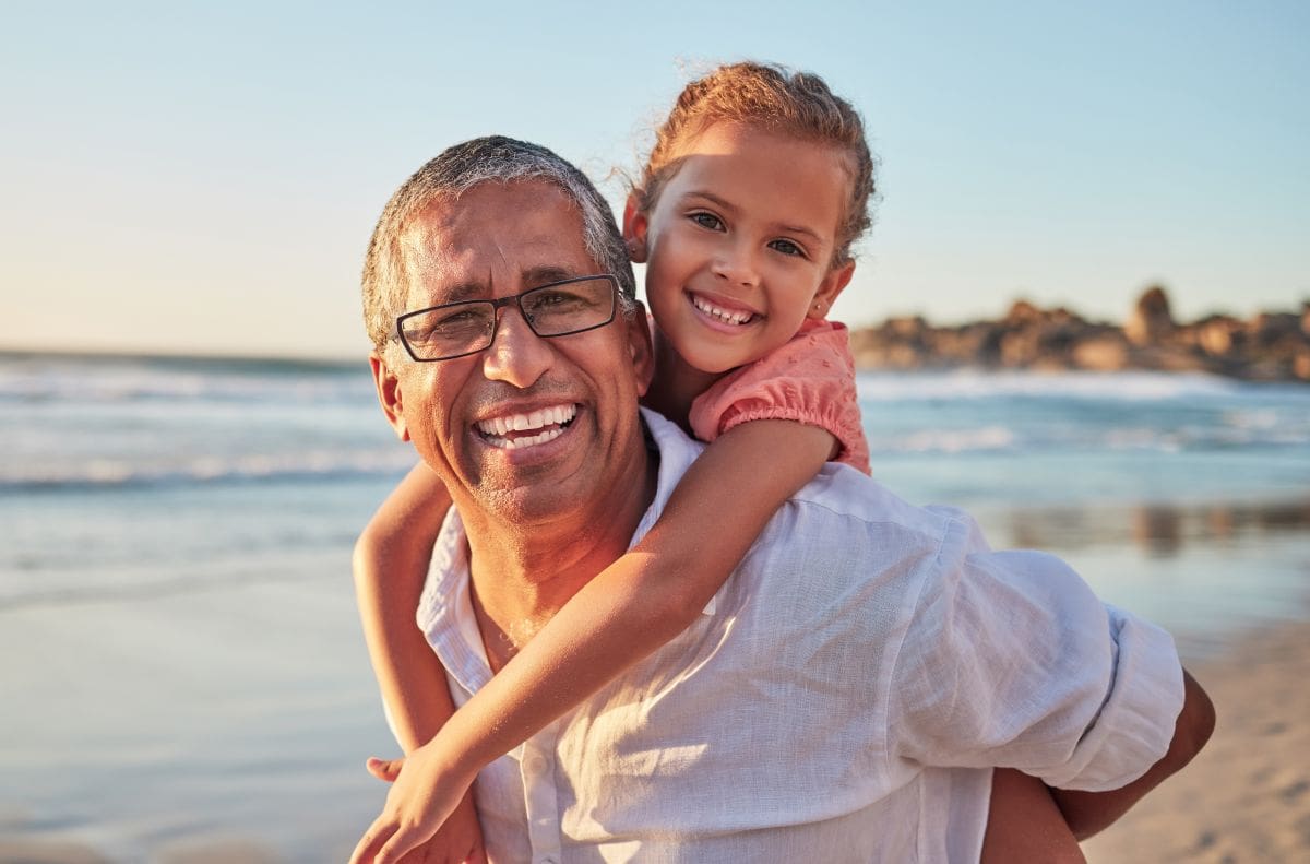grandparent and grandchild saving for the future