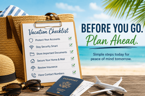 Vacation Financial Checklist