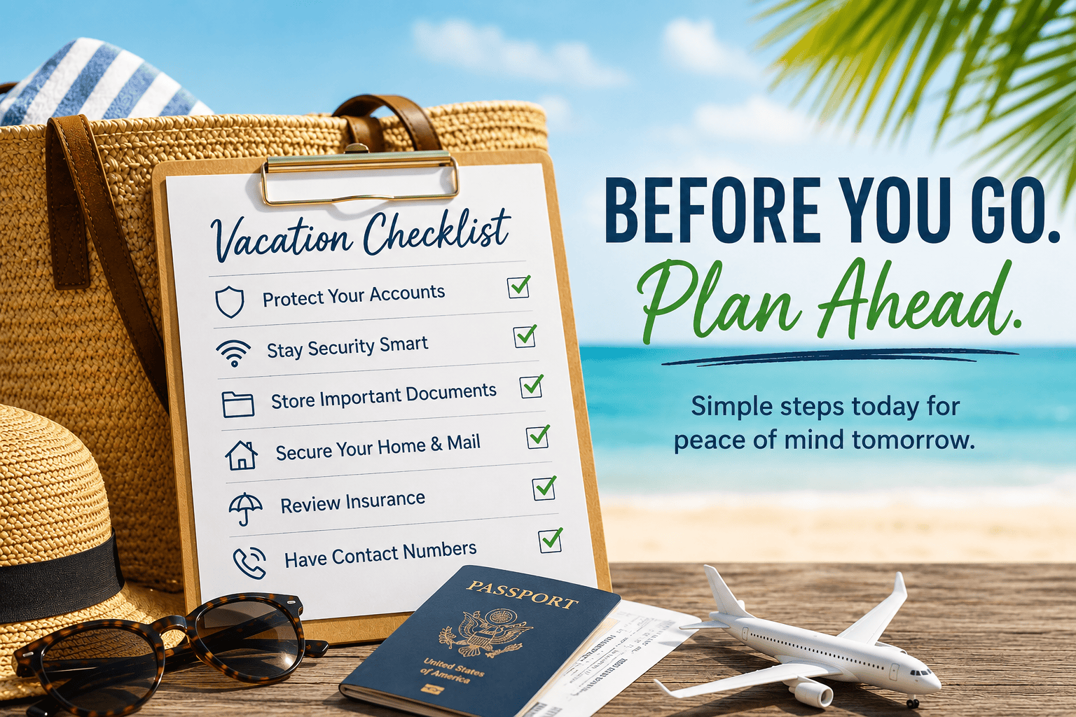 Vacation Financial Checklist